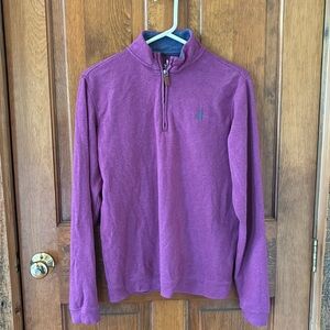JohnnieO Quarter Zip, Boys 12, Purple, Like New